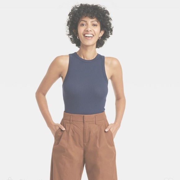 A new day XL women’s slim fitted ribbed high neck tank top set of 7 - Picture 3 of 15